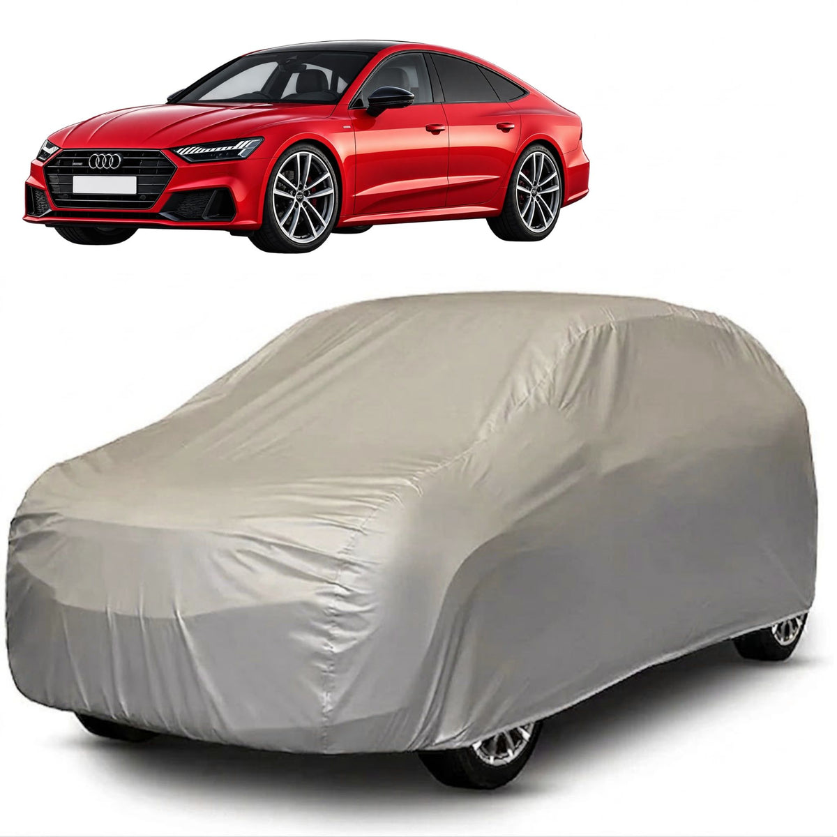 Audi A7 Core Series grey car cover