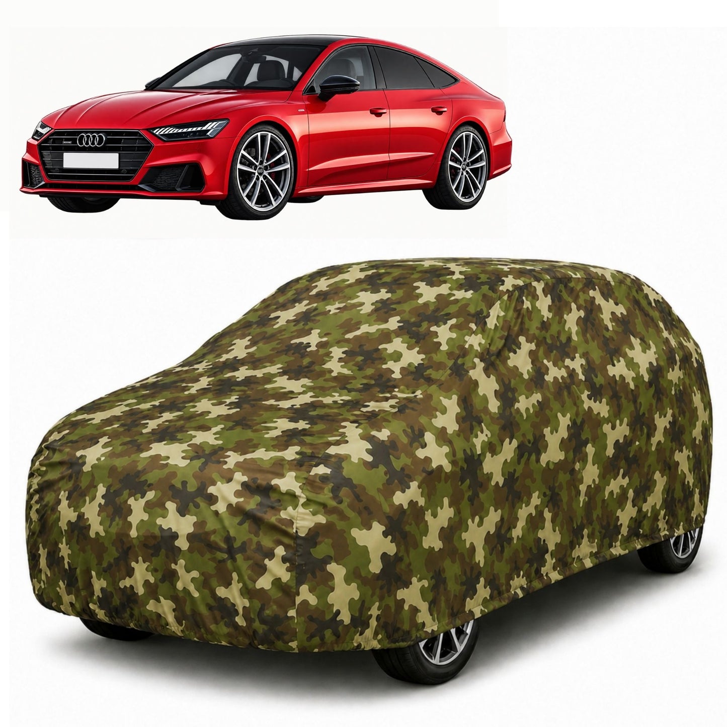 Audi A7 Jungle Series printed car cover