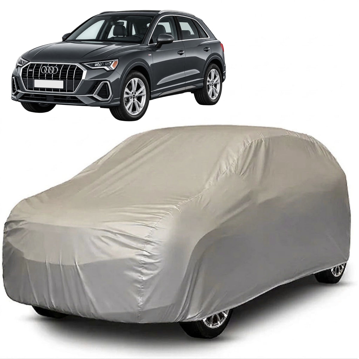 Audi Q3 Core Series grey car cover