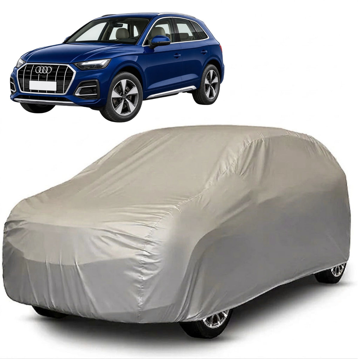 Audi Q5 Core Series grey car cover