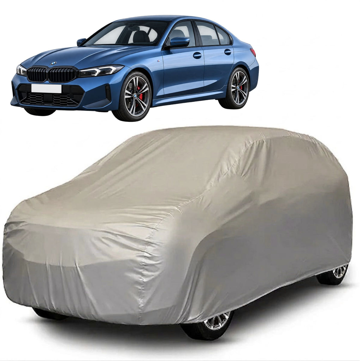 BMW 3 Series Core Series grey car cover