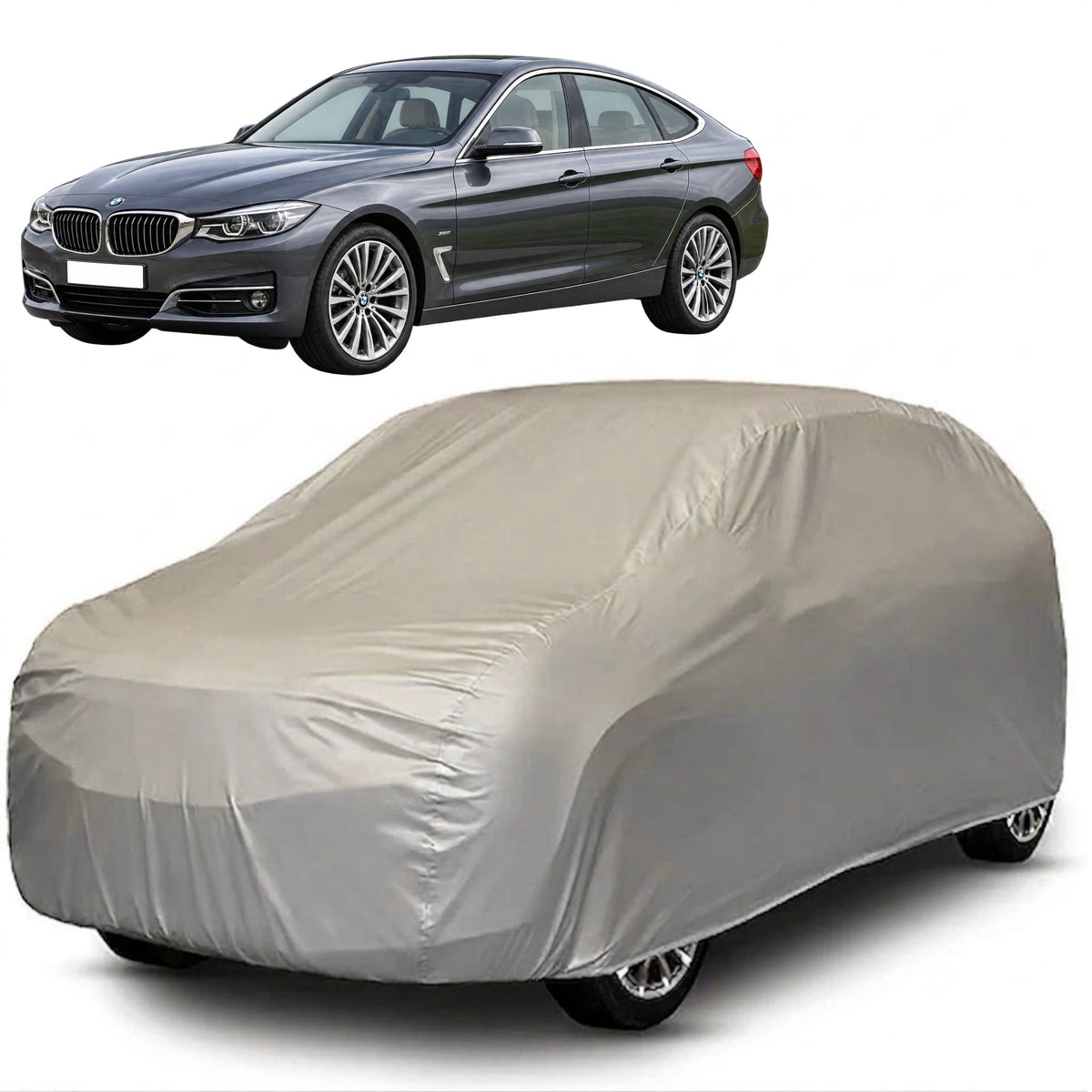 BMW 3 Series GT Core Series grey car cover