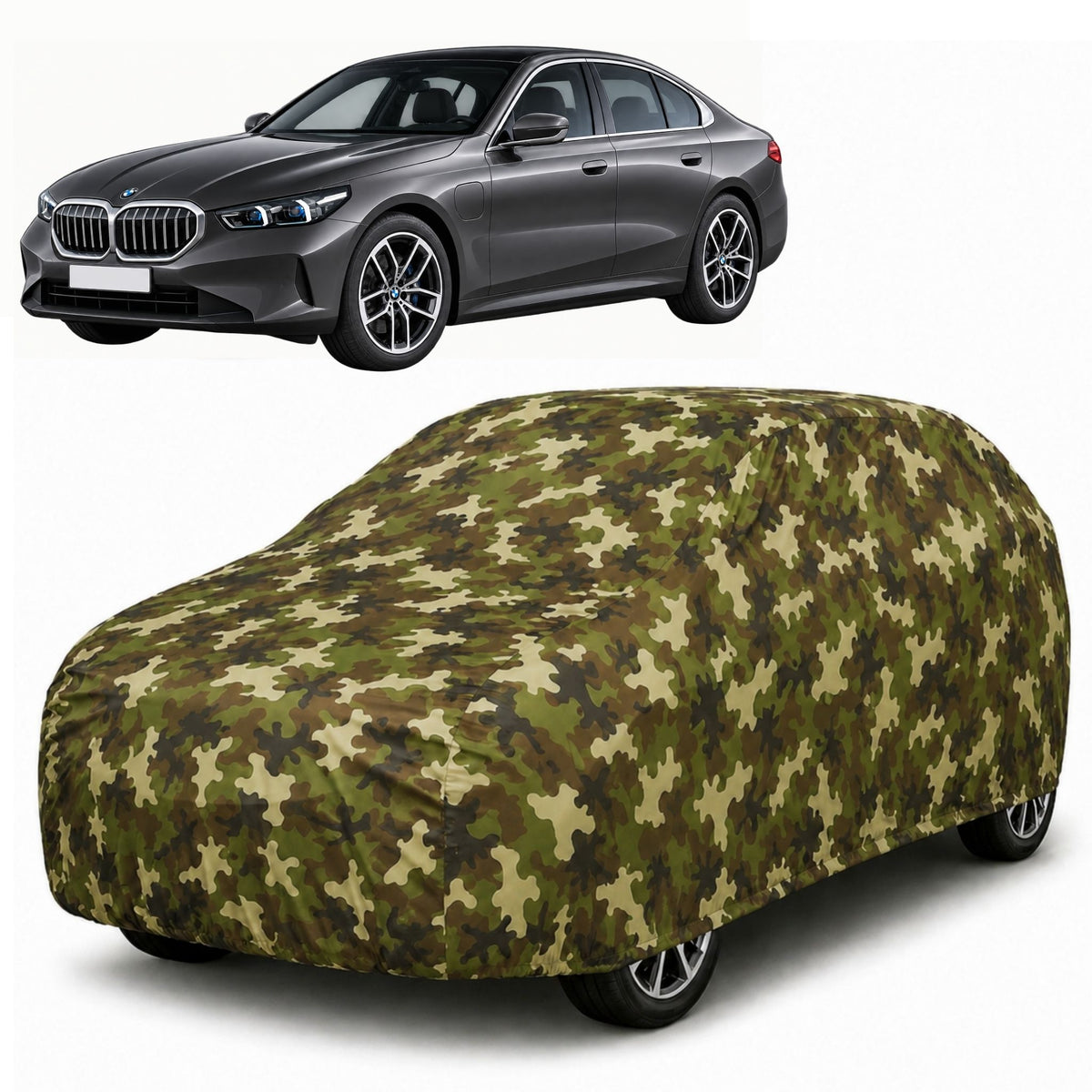 BMW 5 Series Jungle Print car cover