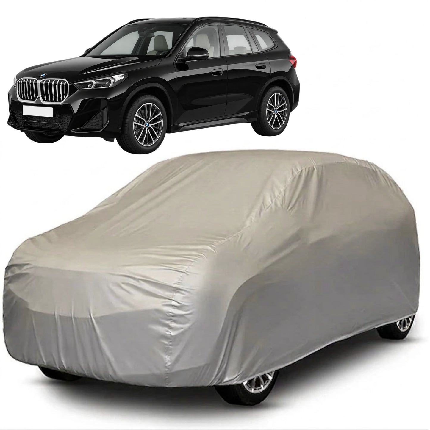 BMW X1 Core Series grey car cover