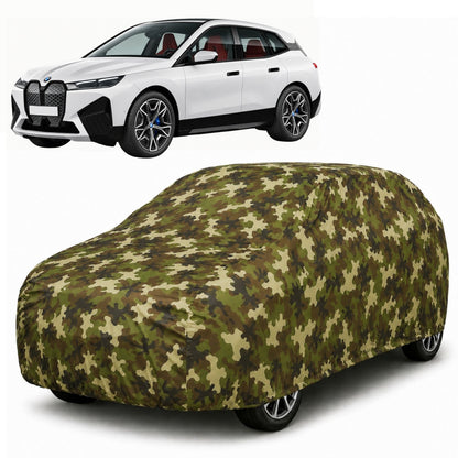BMW iX Jungle Print car cover
