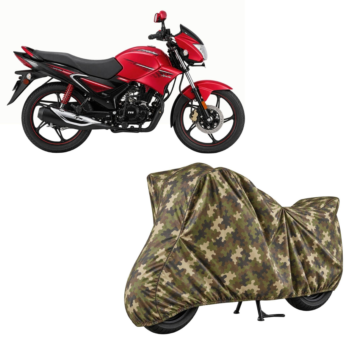Hero Glamour Jungle Series bike cover