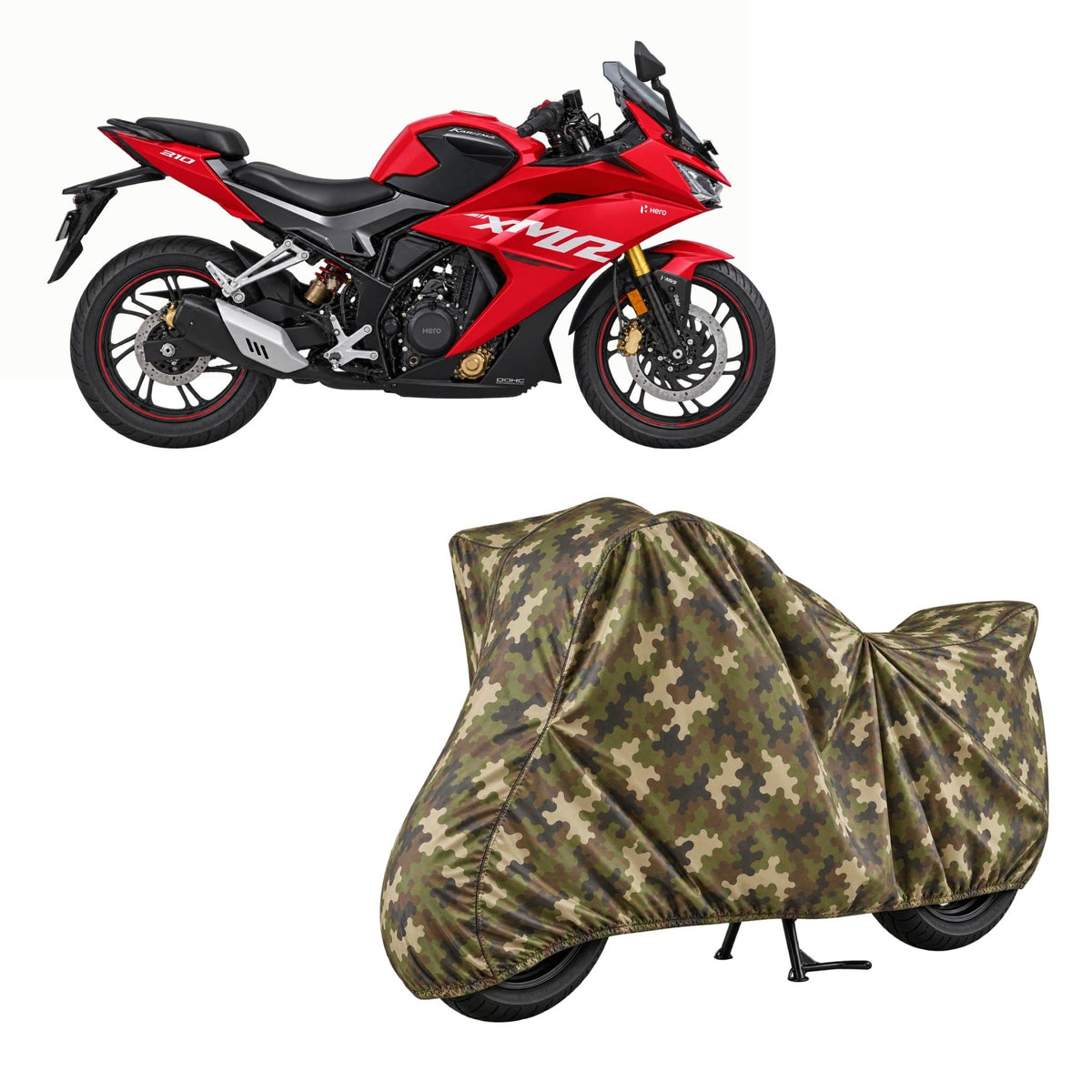 Hero Karizma XMR Jungle Series bike cover