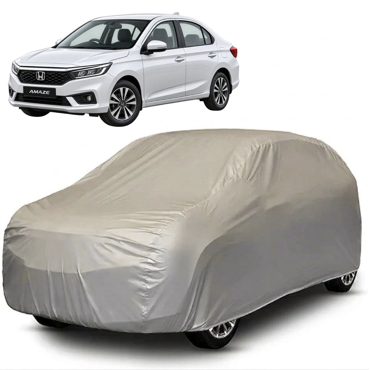 Honda Amaze 2024-Present Core Series grey car cover