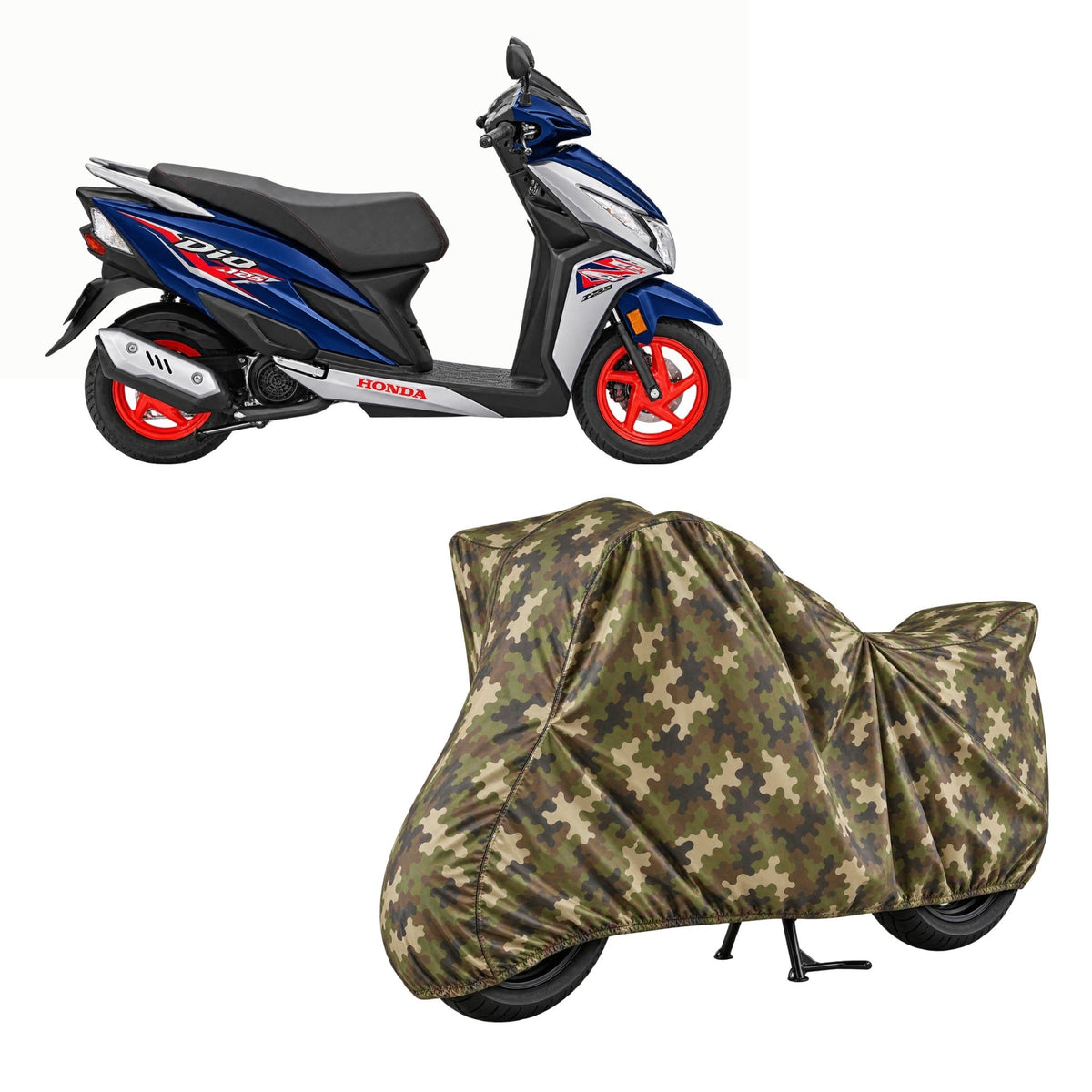 Honda Dio 125 Jungle Series bike cover