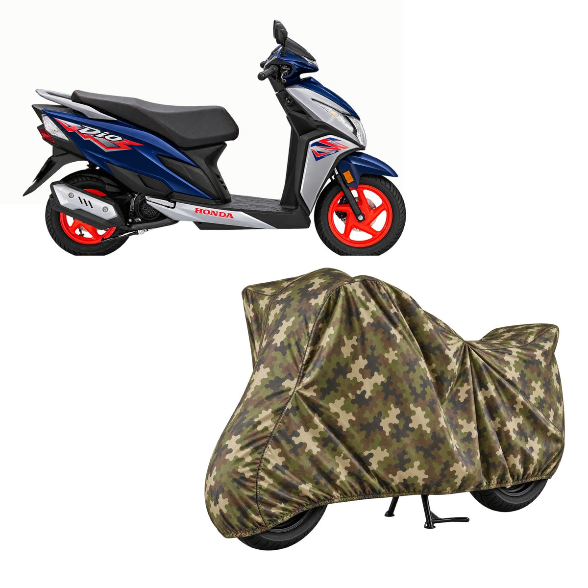 Honda Dio Jungle Series bike cover