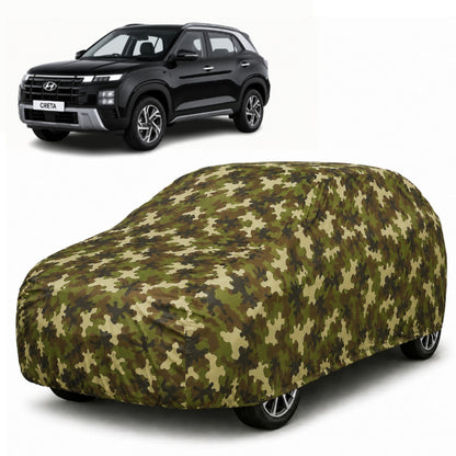Hyundai Creta 2026 Jungle Print car cover