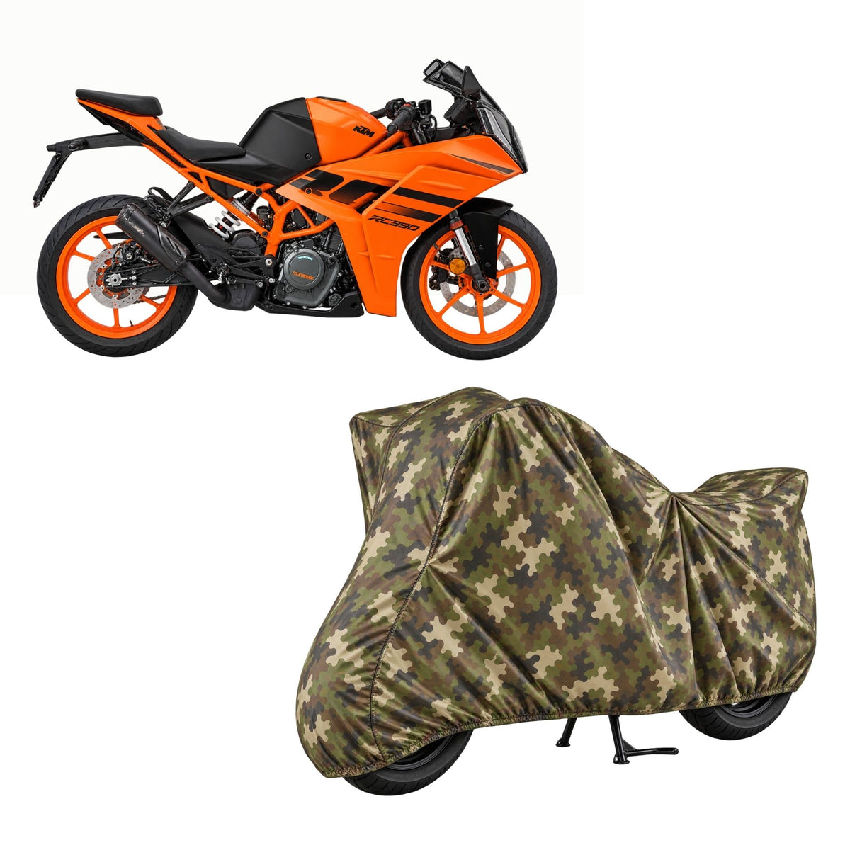 KTM RC 390 Jungle Series bike cover