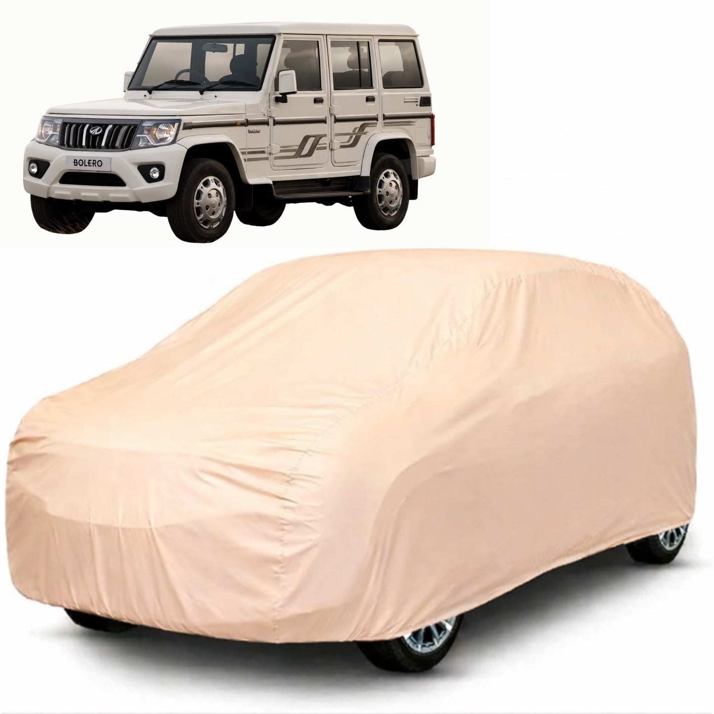 Mahindra Bolero Pro Series American Pink car cover