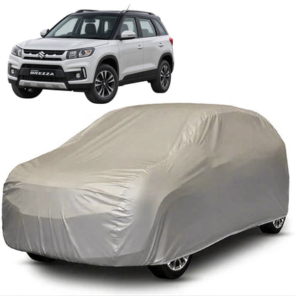 Maruti Suzuki Brezza 2016-2019 Core Series grey car cover