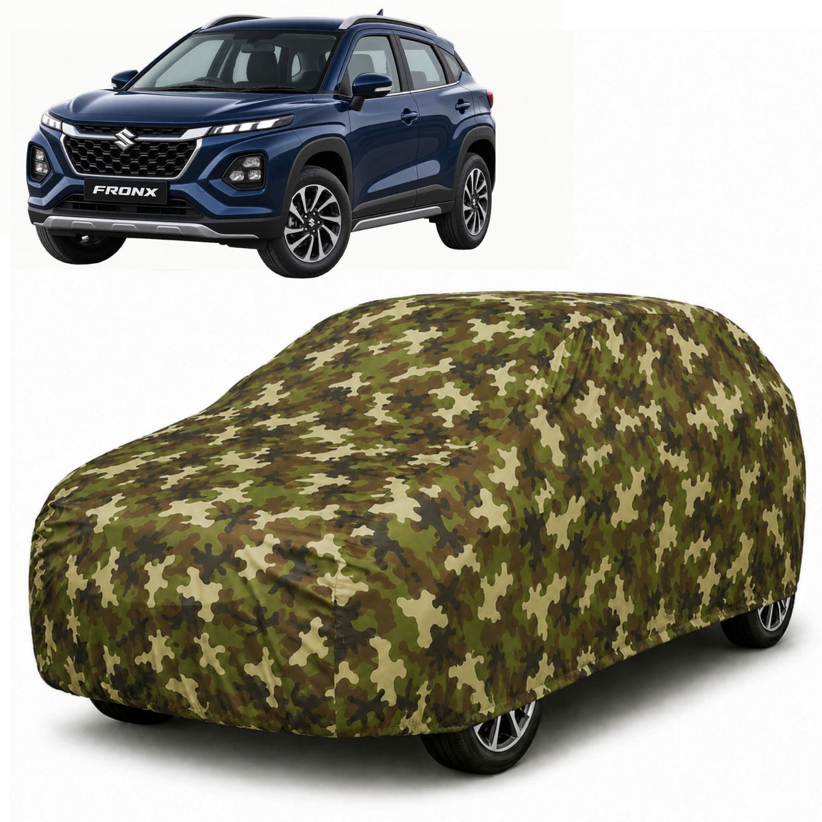 Maruti Suzuki Fronx Jungle Series printed car cover