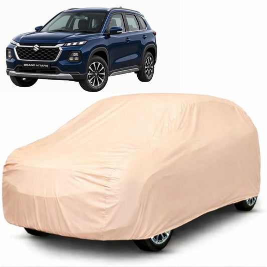 Maruti Suzuki Grand Vitara Pro Series peach car cover