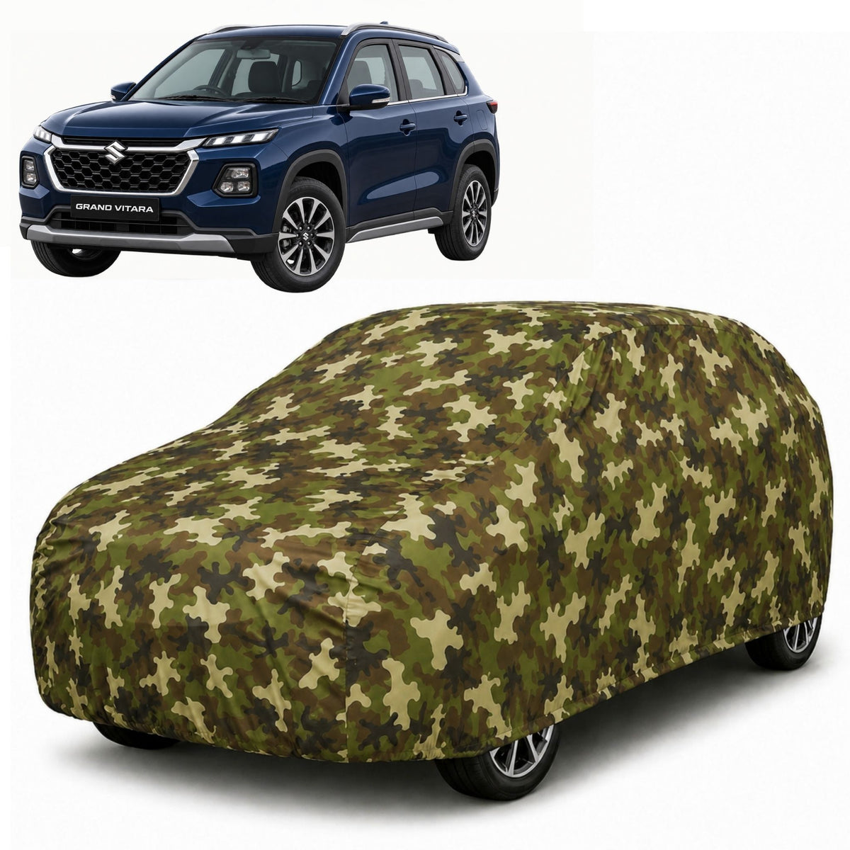 Maruti Suzuki Grand Vitara Jungle Series printed car cover