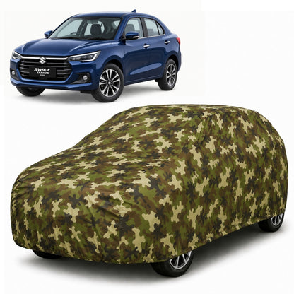 Maruti Suzuki Dzire 2024-Present Jungle Series printed car cover