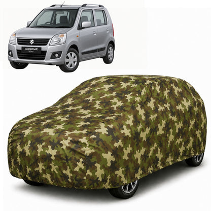 Maruti Suzuki Wagon R 2011-2018 Jungle Series printed car cover