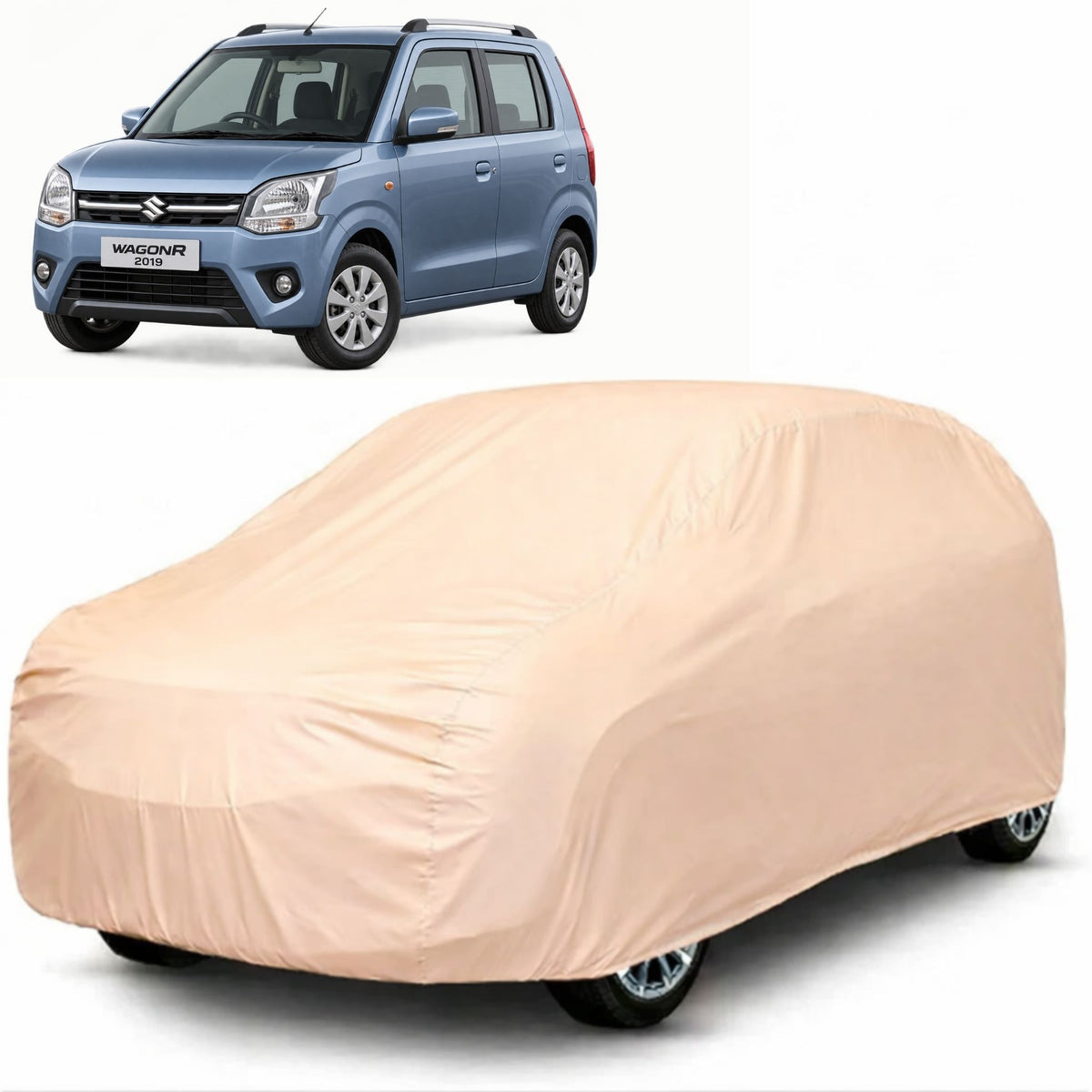 Maruti Suzuki Wagon R 2019-Present Pro Series peach car cover