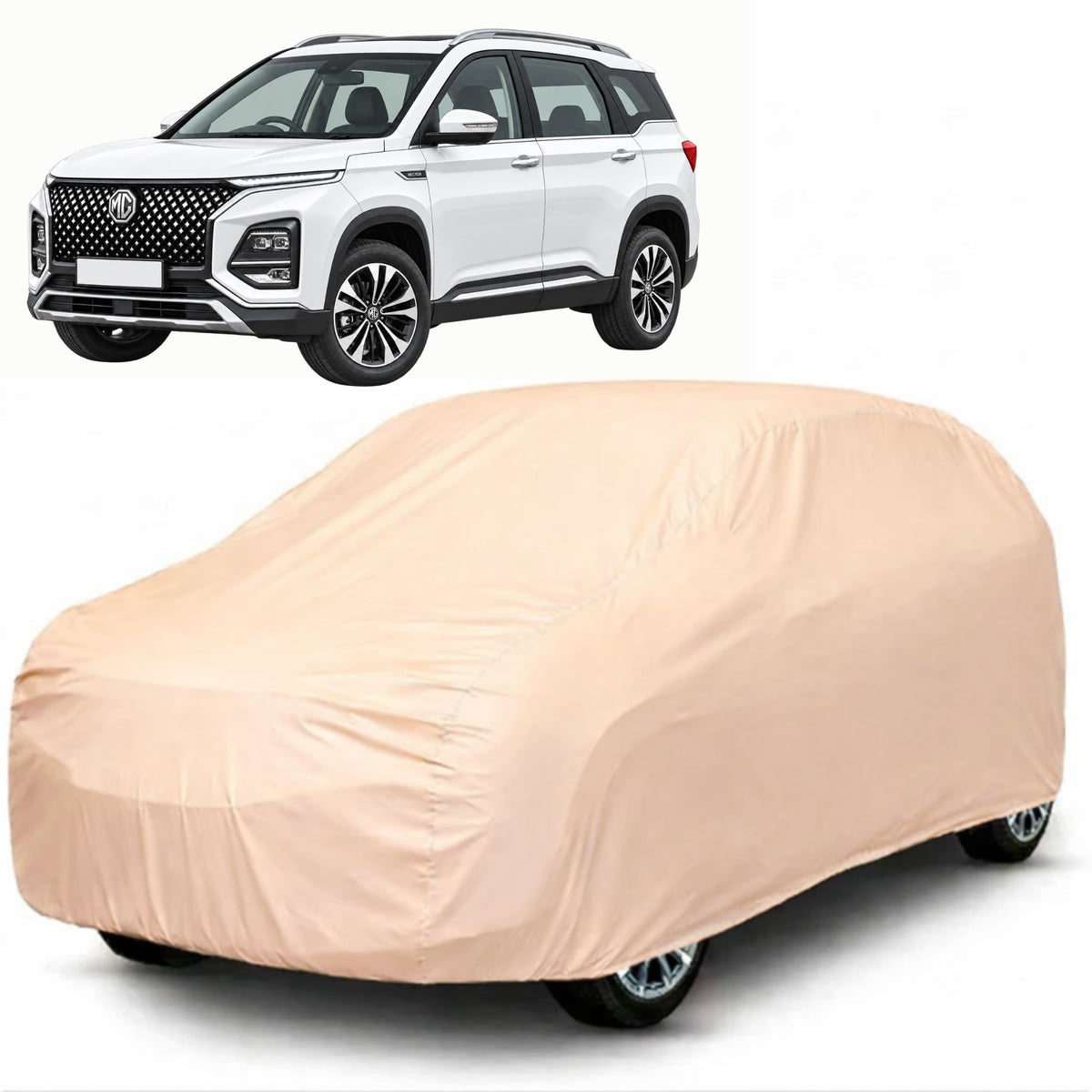 MG Hector 2023-Present Pro Series peach car cover