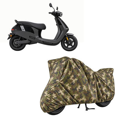 Ola Electric S1 X Jungle Series bike cover