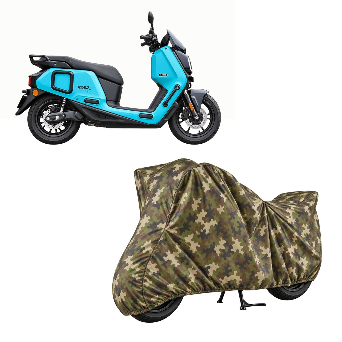 River Indie Jungle Series bike cover