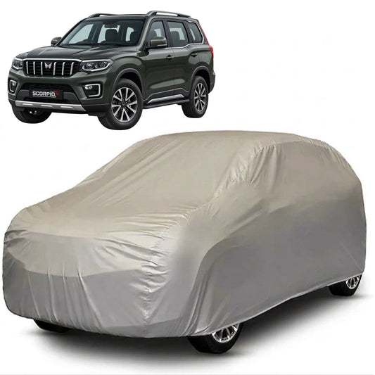 Mahindra Scorpio N Core Series grey car cover