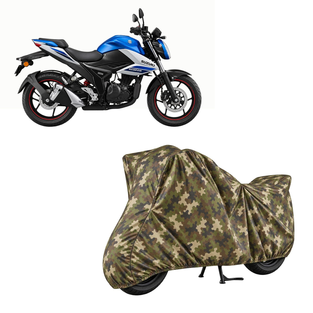 Suzuki Gixxer Jungle Series bike cover