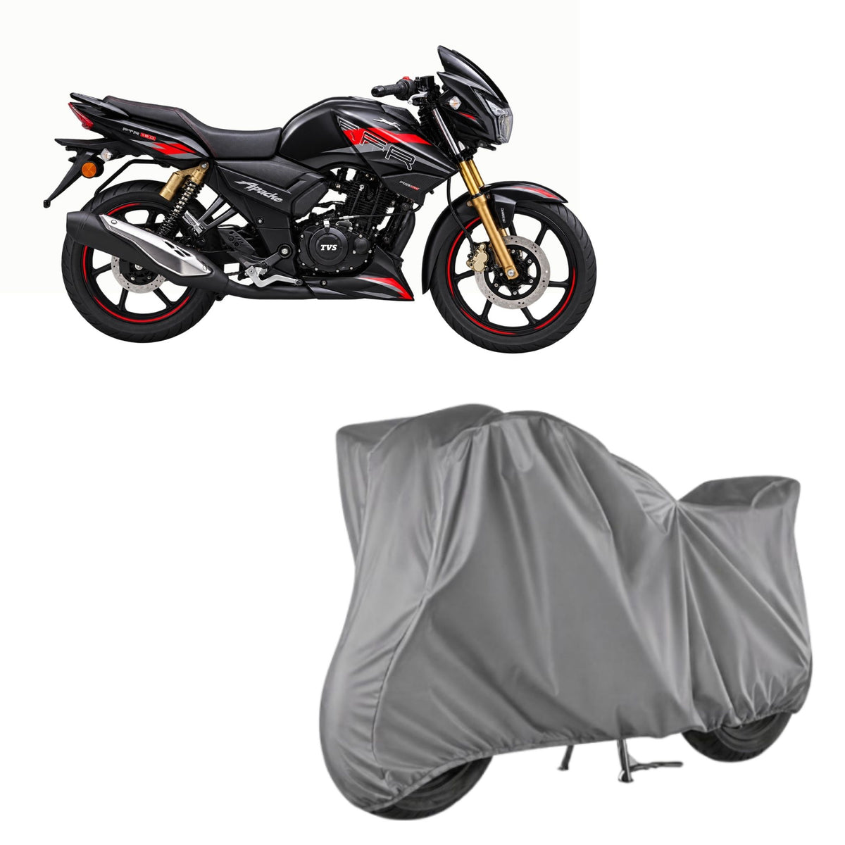 TVS Apache RTR 180 Core Series bike cover