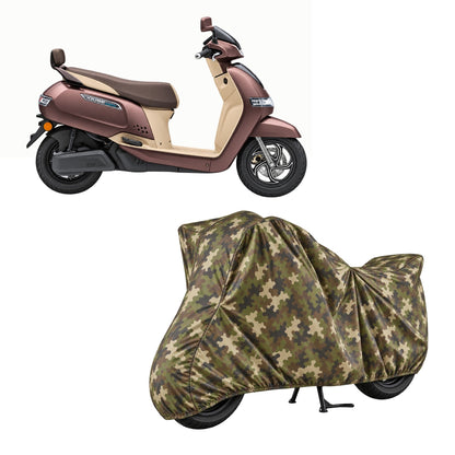 TVS iQube Jungle Series bike cover