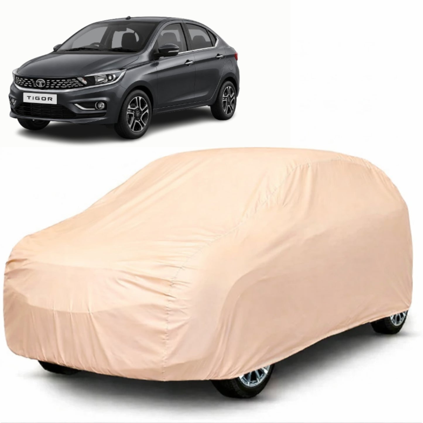 Tata Tigor Pro Series American Pink car cover