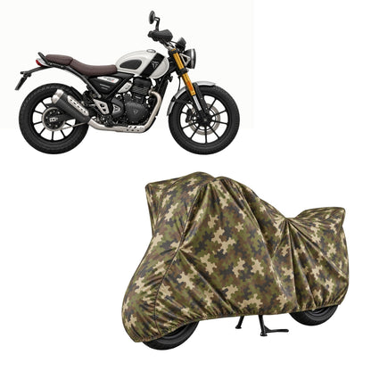 Triumph Scrambler 400 X Jungle Series bike cover