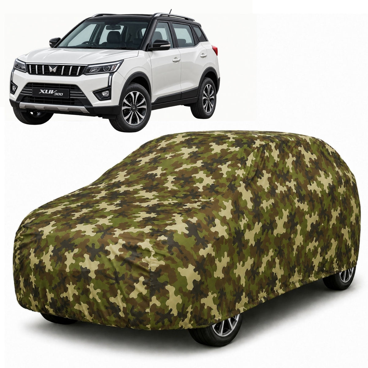 Mahindra XUV300 and XUV 3XO Jungle Series printed car cover