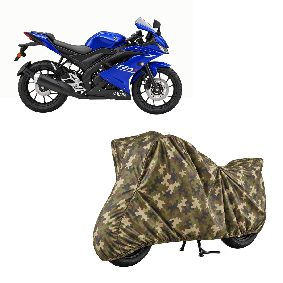 Yamaha R15S Jungle Series bike cover