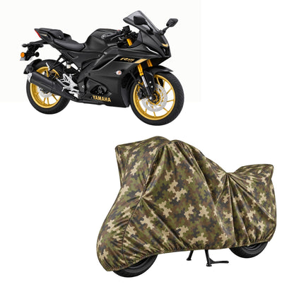 Yamaha R15 V4 Jungle Series bike cover