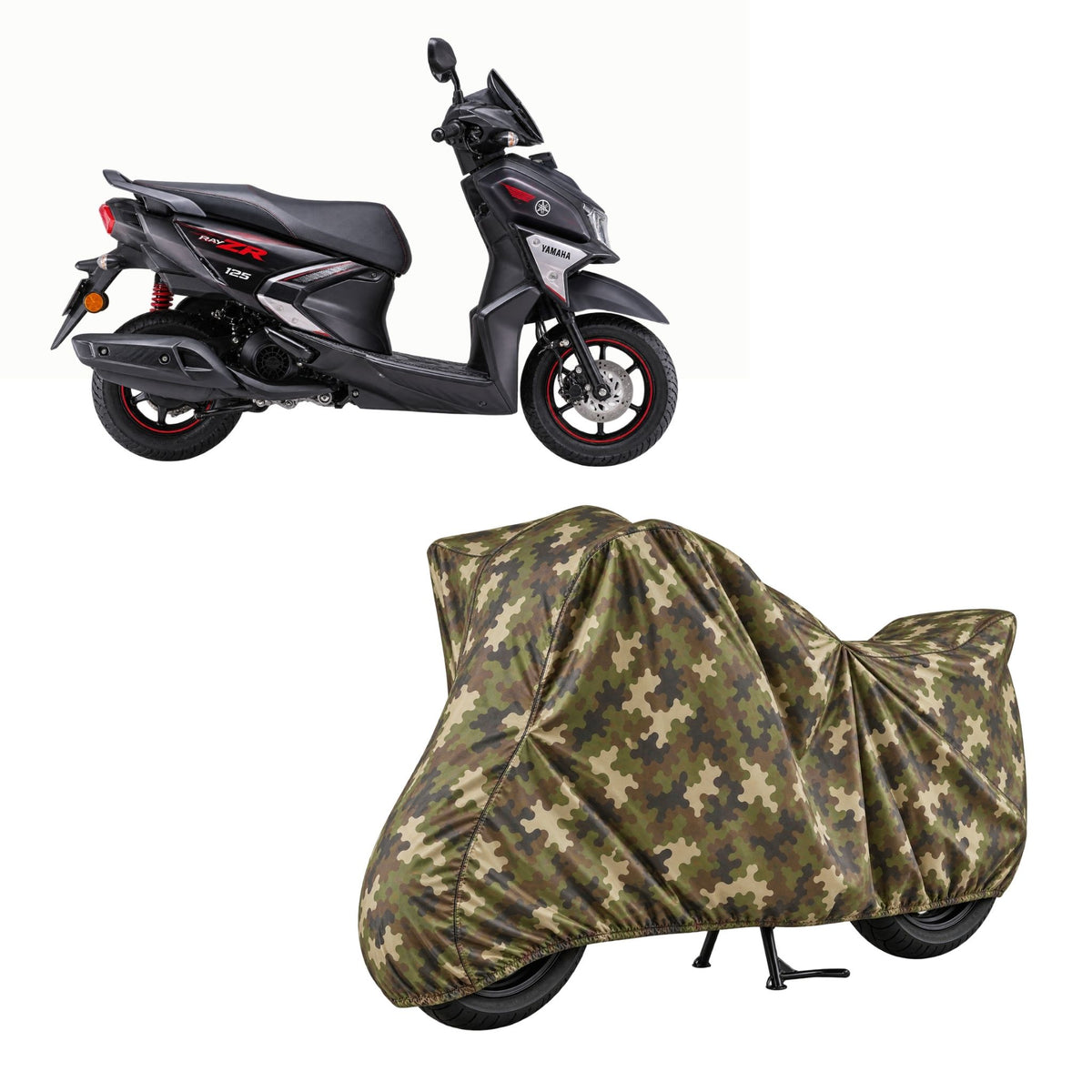 Yamaha RayZR 125 Jungle Series bike cover