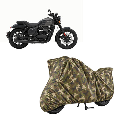 Yezdi Roadster Jungle Series bike cover