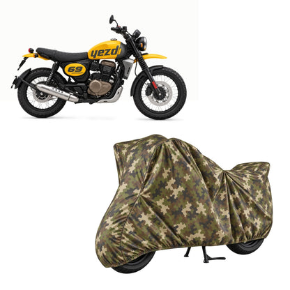 Yezdi Scrambler Jungle Series bike cover