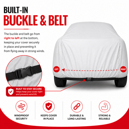 Maruti Suzuki S-Cross Car Cover car cover underbody buckle and belt