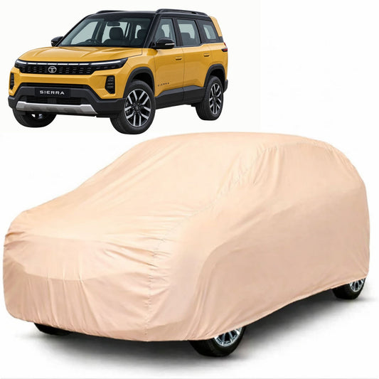 Tata Sierra Pro Series peach car cover